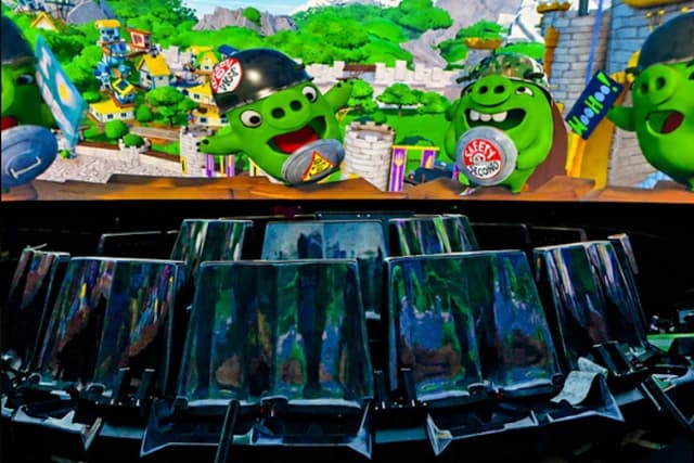 Circulum 360 w Querion - interaktywna gra Angry Birds